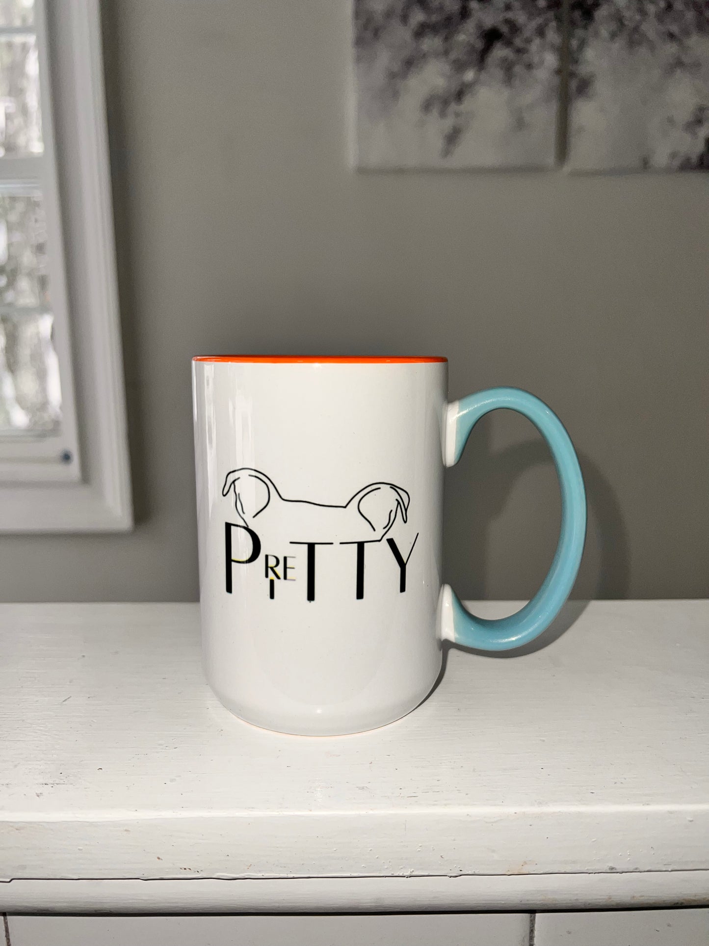 Pretty Pitty mug