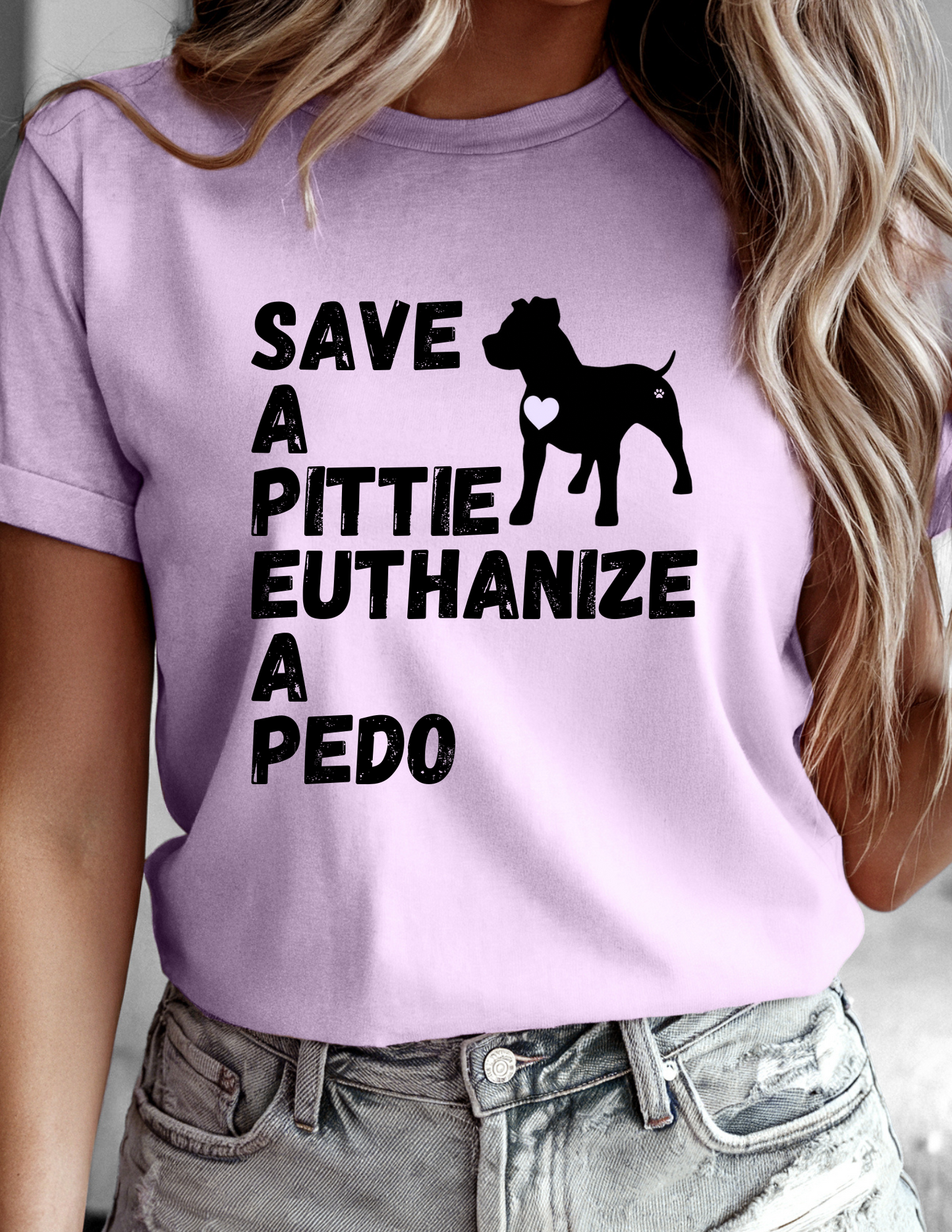 Save a pittie tshirt