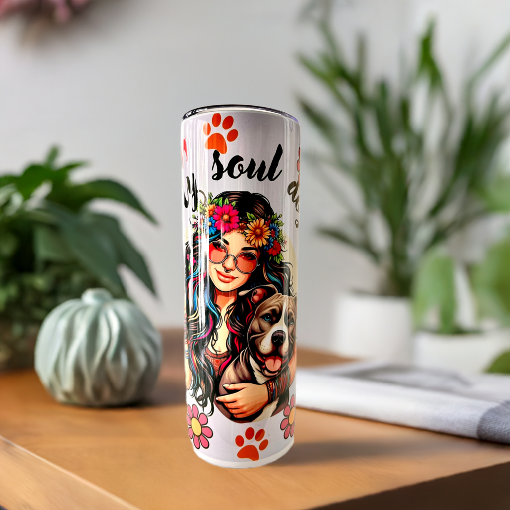 My soul dog tumbler