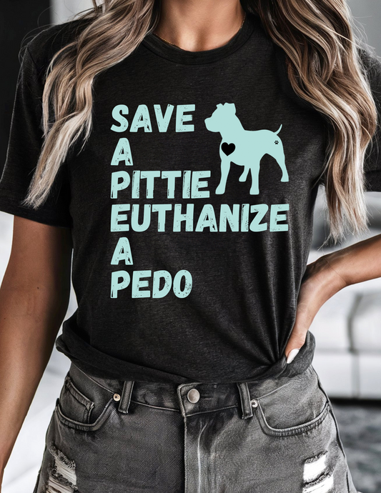 Save a pittie tshirt
