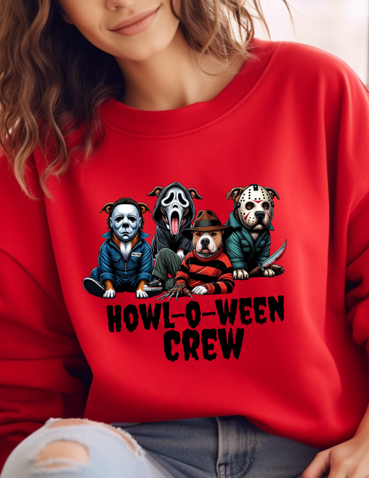 Howl-o-ween crew sweatshirt