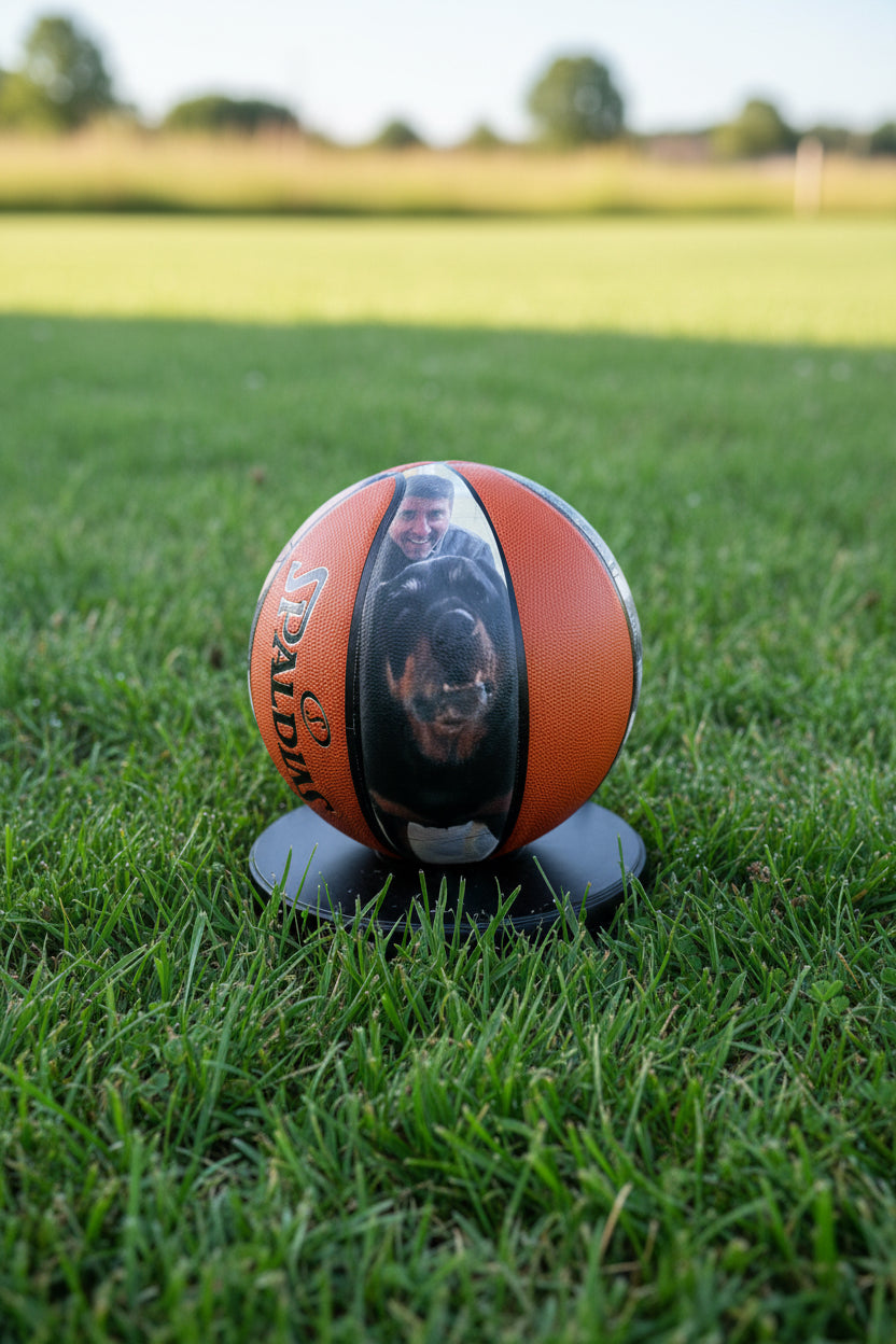 Custom basketball