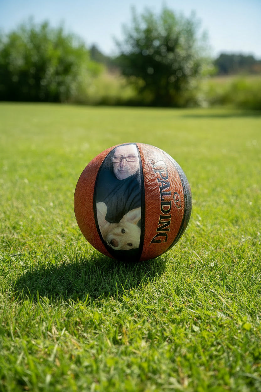 Custom basketball
